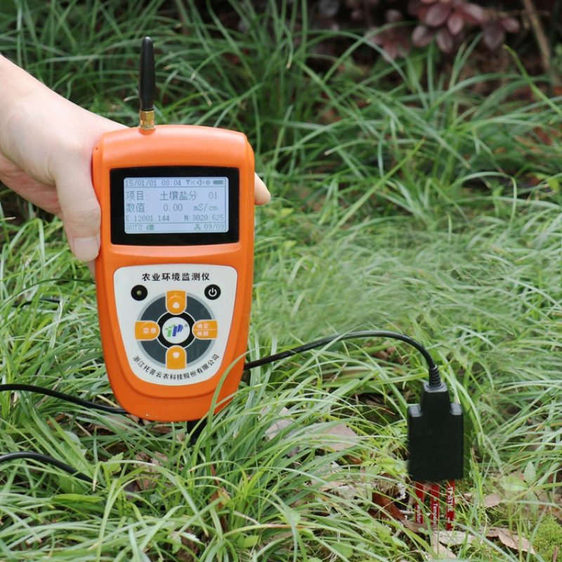 土壤水分-温度-盐分-氮磷钾测定仪