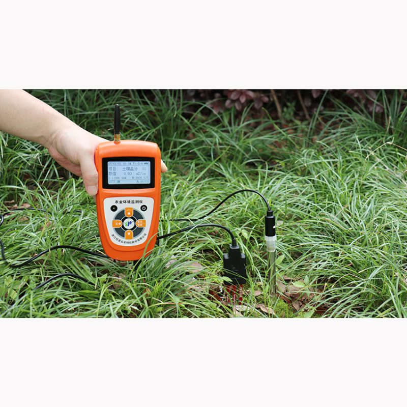 土壤水分-温度-盐分-ph氮磷钾测定仪