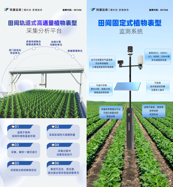 打造“ai 表型”新范式，托普云农“高通量植物表型智能分析平台”焕新上线！