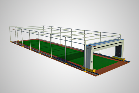 龙门式高通量表型采集分析平台（立柱式）