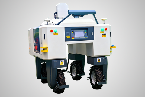 无人车式高通量表型采集分析平台（横跨式）